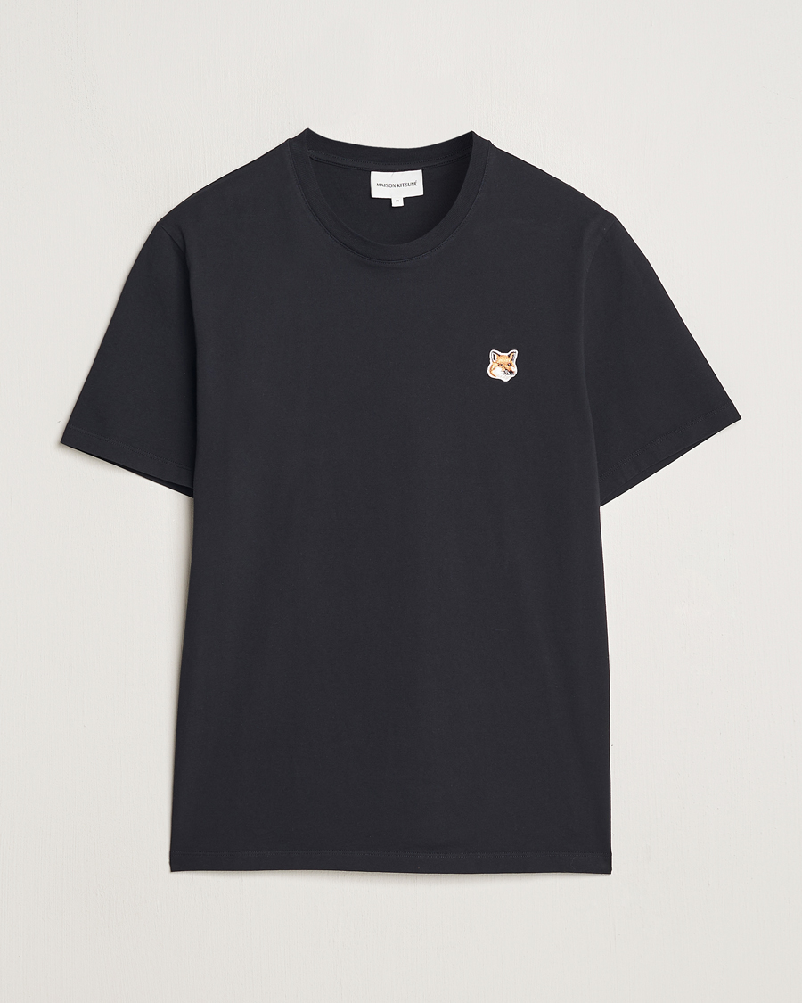 Herren | T-Shirts | Maison Kitsuné | Fox Head T-Shirt Black