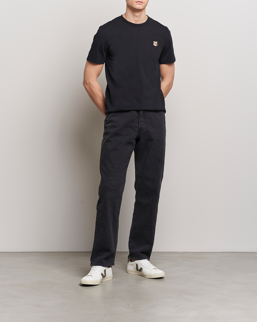 Herren | T-Shirts | Maison Kitsuné | Fox Head T-Shirt Black