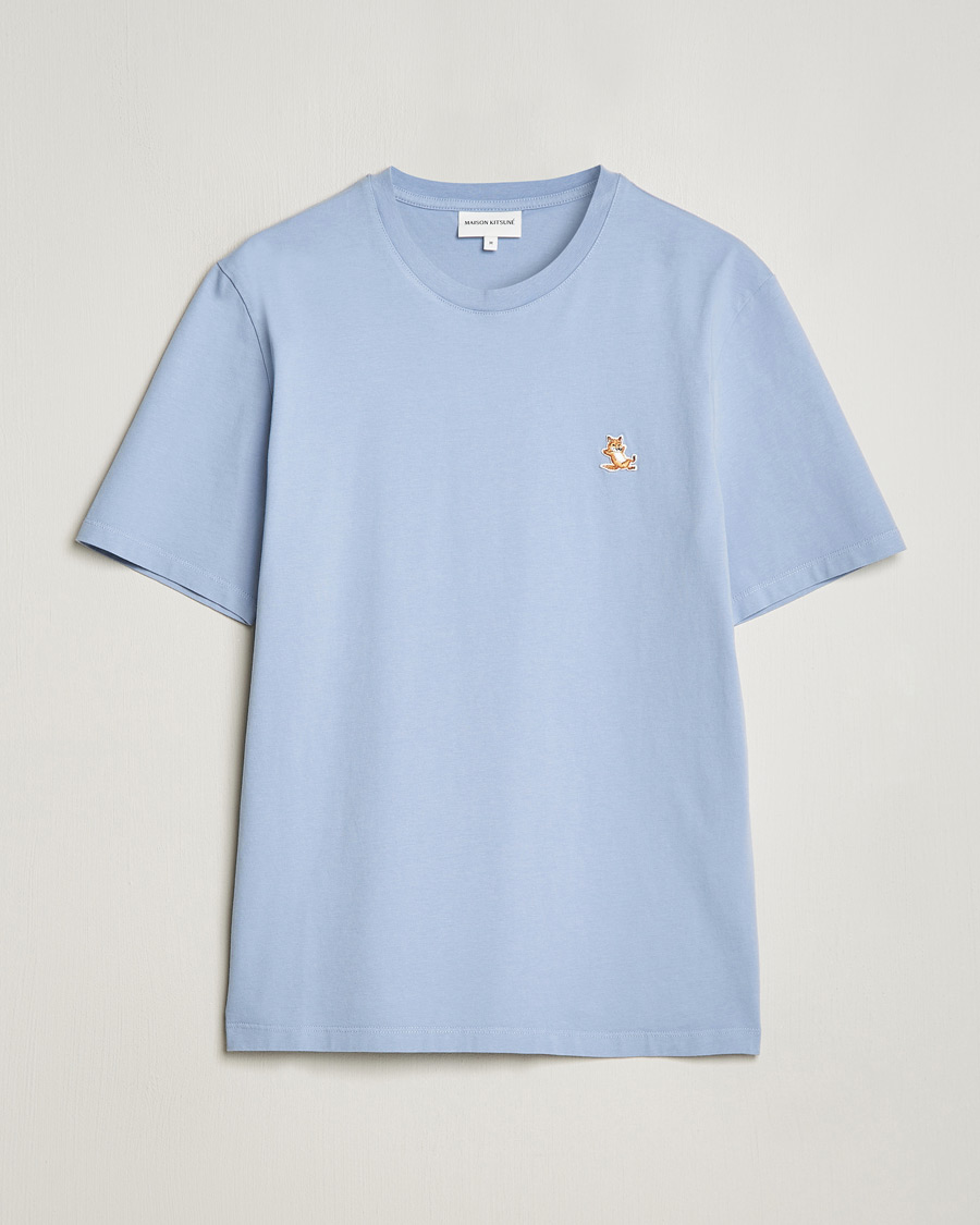 Herren | T-Shirts | Maison Kitsuné | Chillax Fox T-Shirt Beat Blue