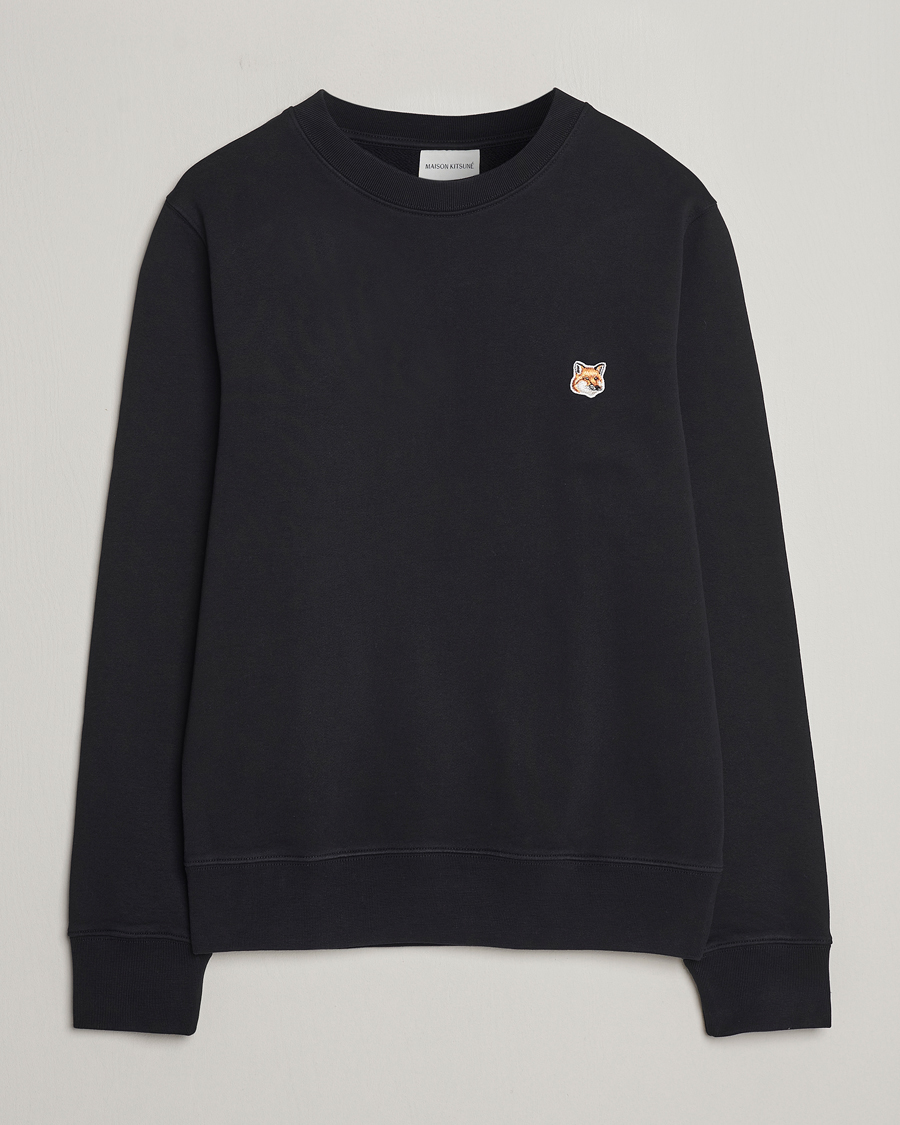 Herren | Pullover | Maison Kitsuné | Fox Head Sweatshirt Black
