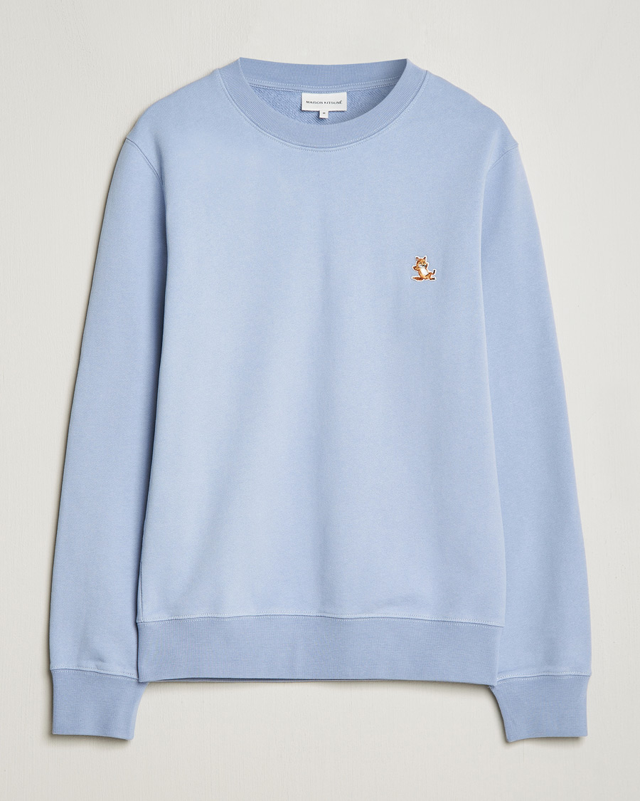 Herren | Pullover | Maison Kitsuné | Chillax Fox Sweatshirt Beat Blue