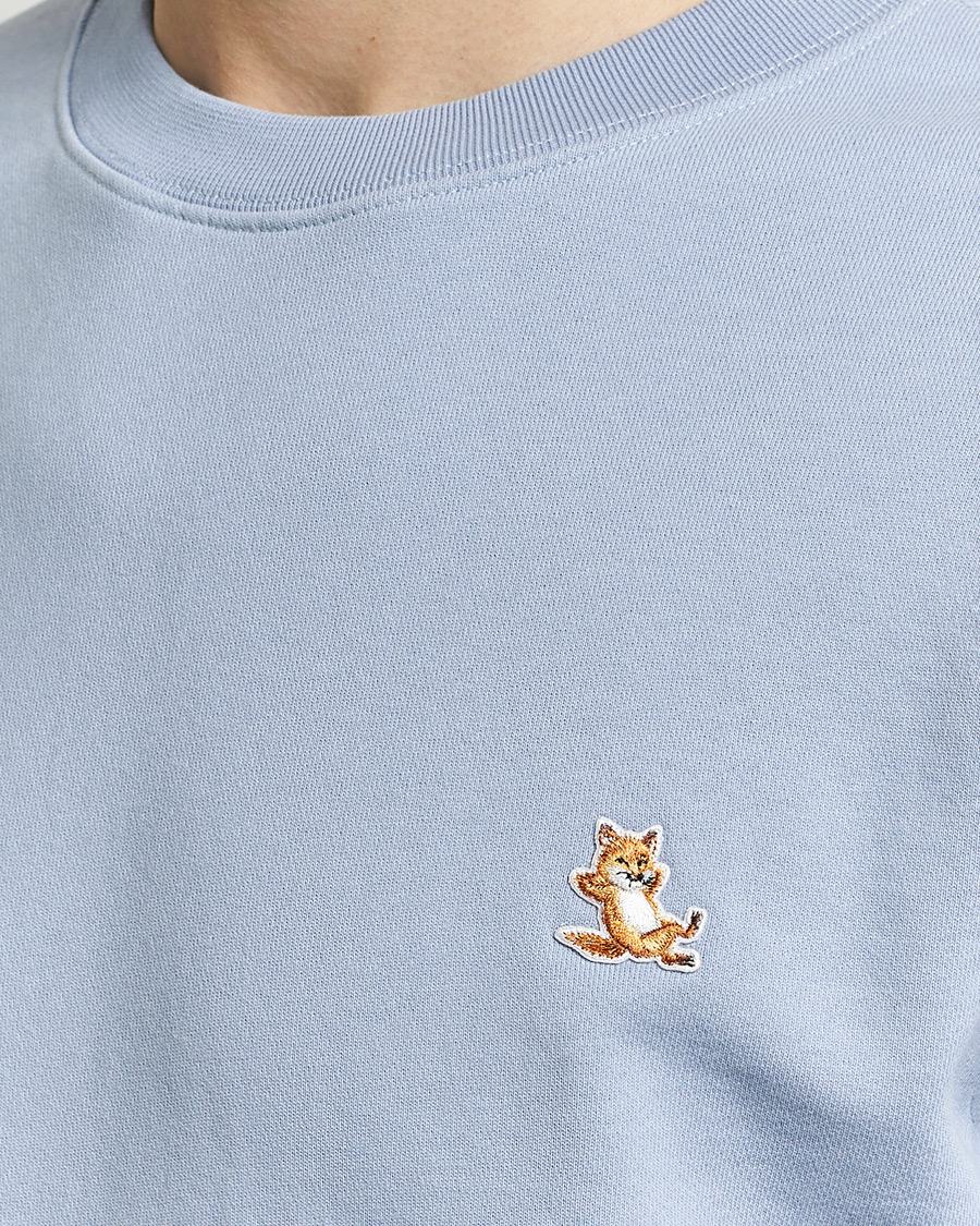 Herren | Pullover | Maison Kitsuné | Chillax Fox Sweatshirt Beat Blue