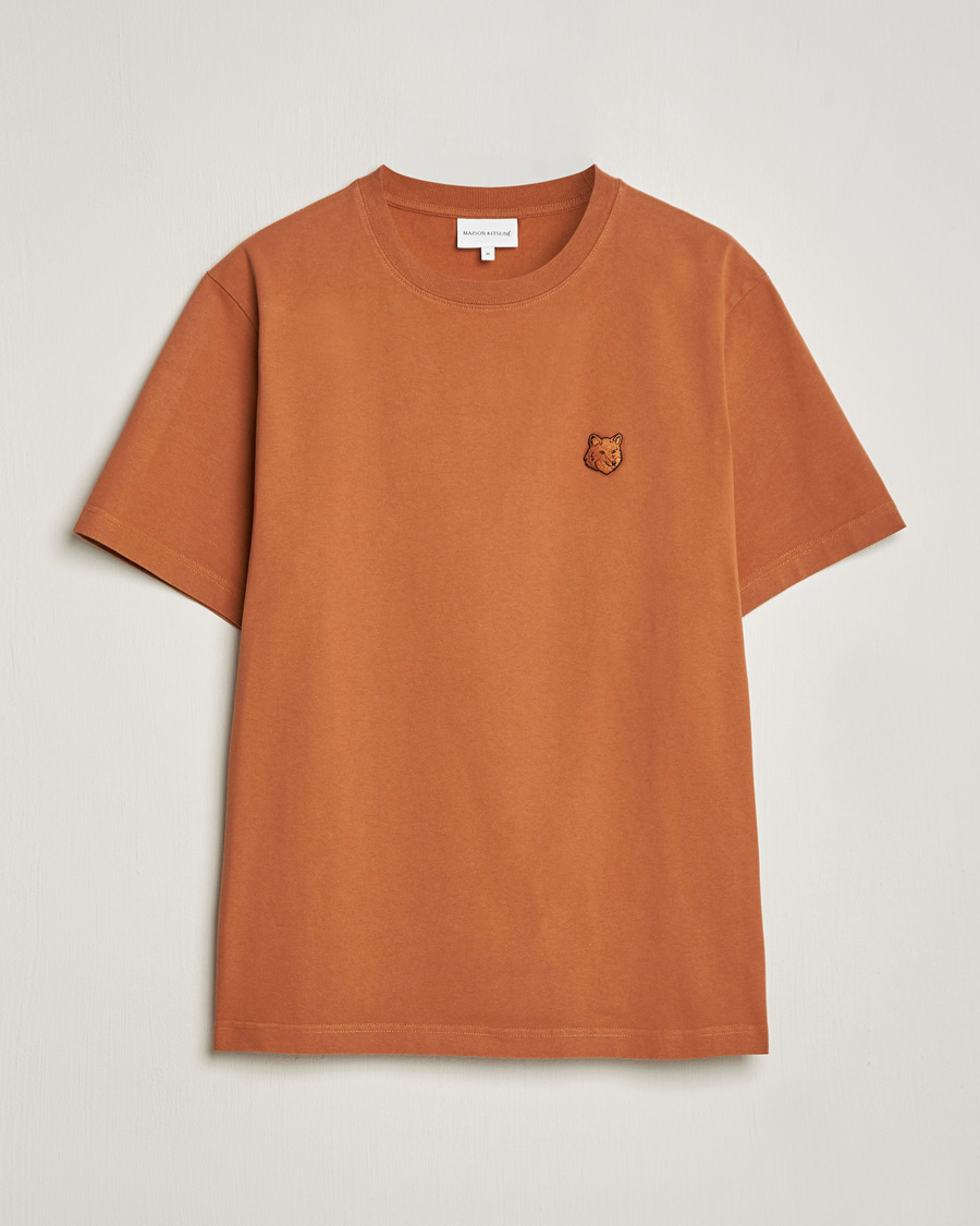 Herren | T-Shirts | Maison Kitsuné | Tonal Fox Head T-Shirt Tobacco