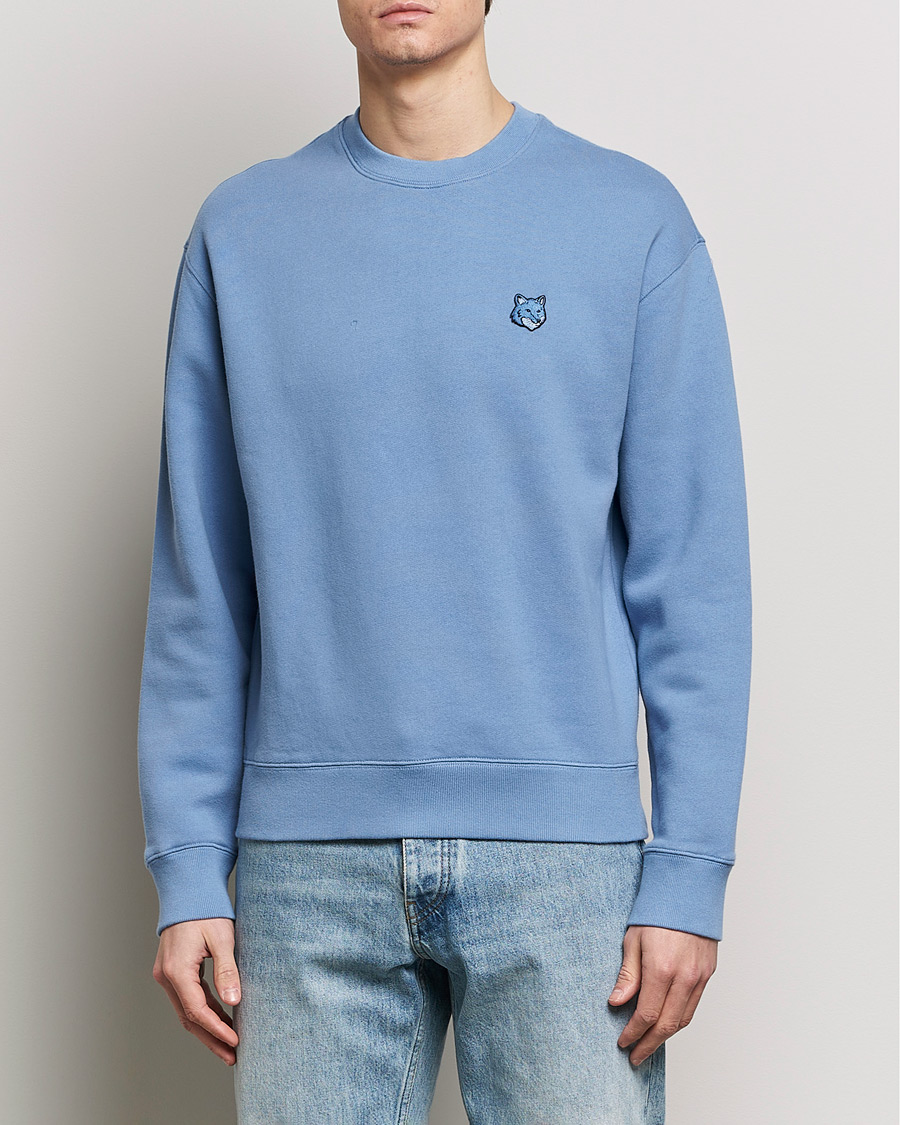Herren | Kleidung | Maison Kitsuné | Tonal Fox Head Sweatshirt Hampton Blue