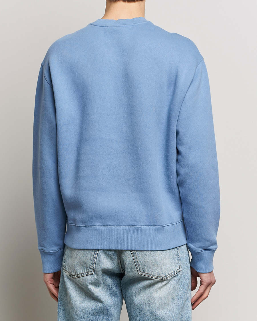 Herren | Pullover | Maison Kitsuné | Tonal Fox Head Sweatshirt Hampton Blue