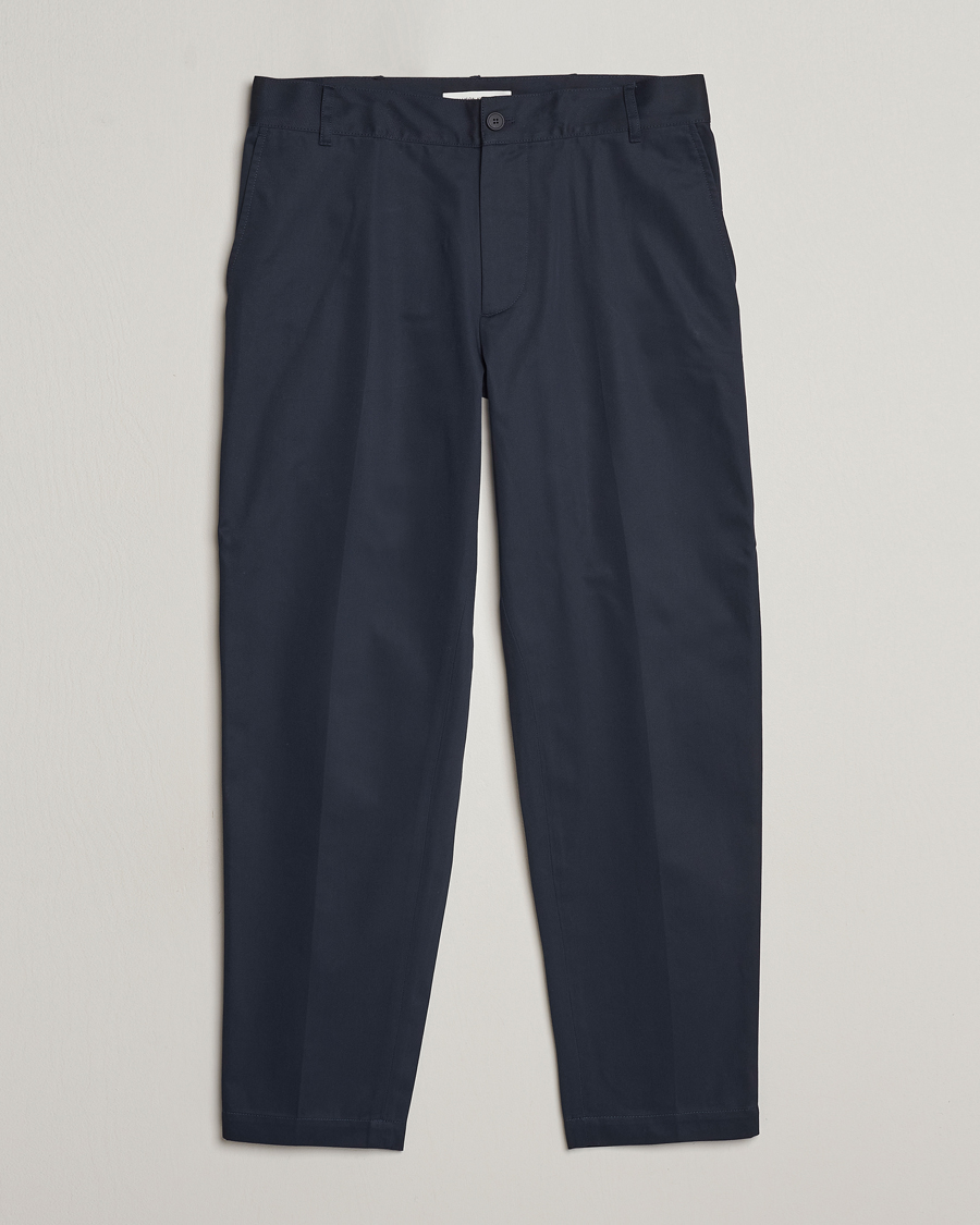 Herren | Hosen | Maison Kitsuné | Straight Chino Deep Navy