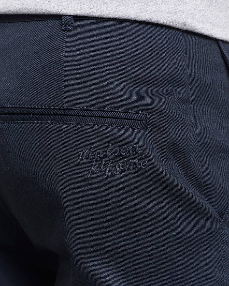 Herren | Hosen | Maison Kitsuné | Straight Chino Deep Navy