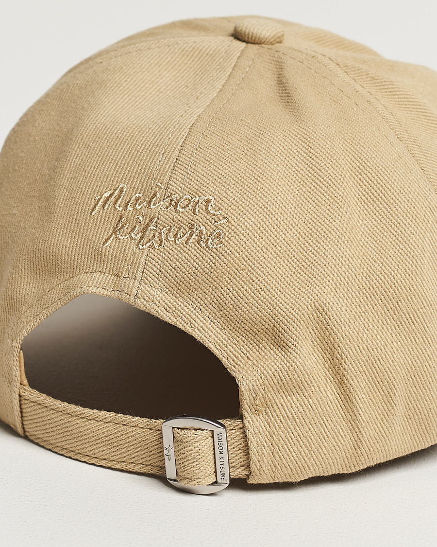 Herren | Maison Kitsuné Tonal Fox Cap Canvas | Maison Kitsuné | Tonal Fox Cap Canvas
