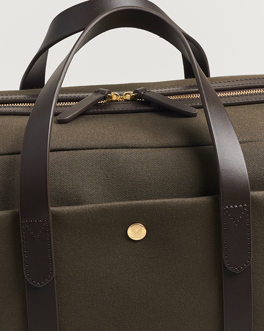 Herren | Mismo M/S Advance Weekendbag Army/Dark Brown | Mismo | M/S Advance Weekendbag Army/Dark Brown