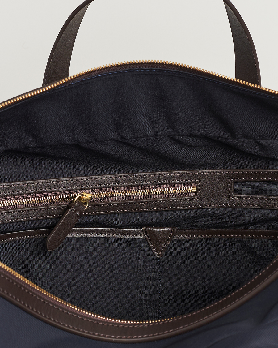 Herren | Mismo M/S Advance Weekendbag Navy/Dark Brown | Mismo | M/S Advance Weekendbag Navy/Dark Brown