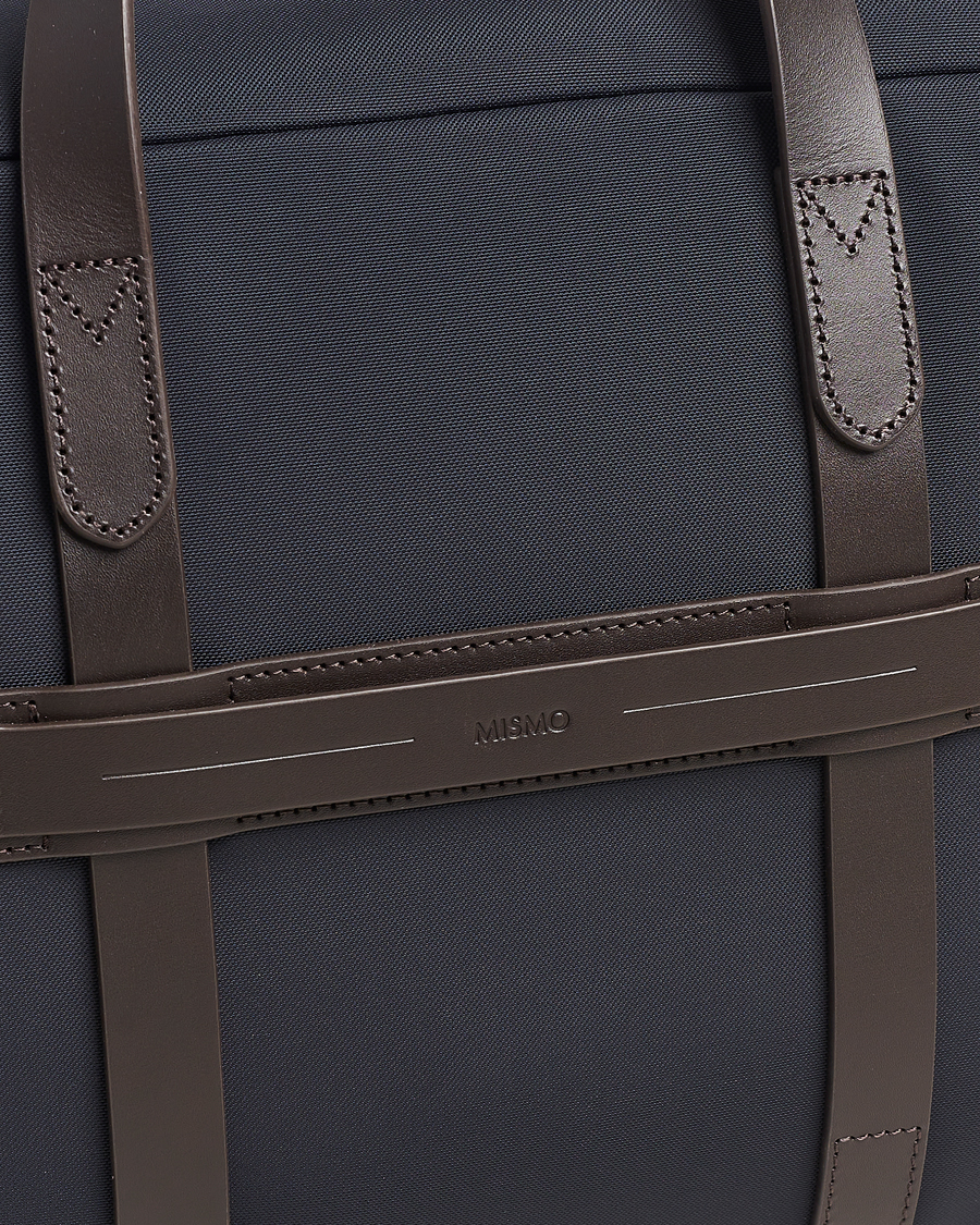 Herren | Mismo M/S Advance Weekendbag Navy/Dark Brown | Mismo | M/S Advance Weekendbag Navy/Dark Brown