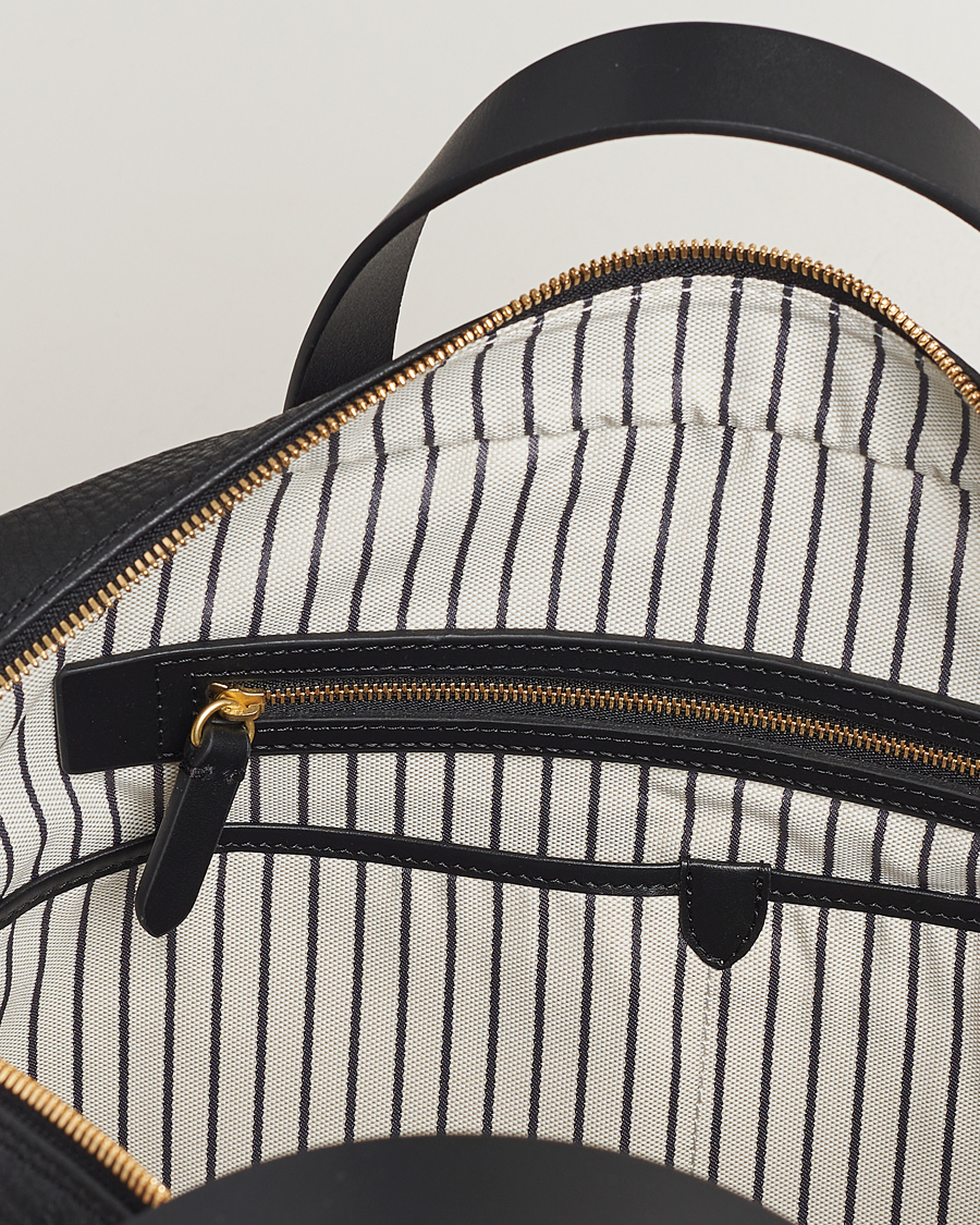 Herren | Mismo Aspire Pebbled Leather Briefcase Black | Mismo | Aspire Pebbled Leather Briefcase Black