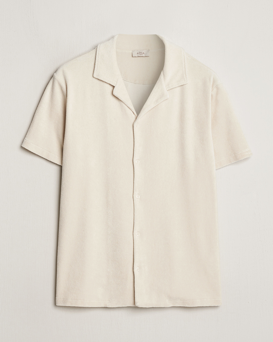 Herren | Hemden | Altea | Terry Bowling Shirt Light Beige