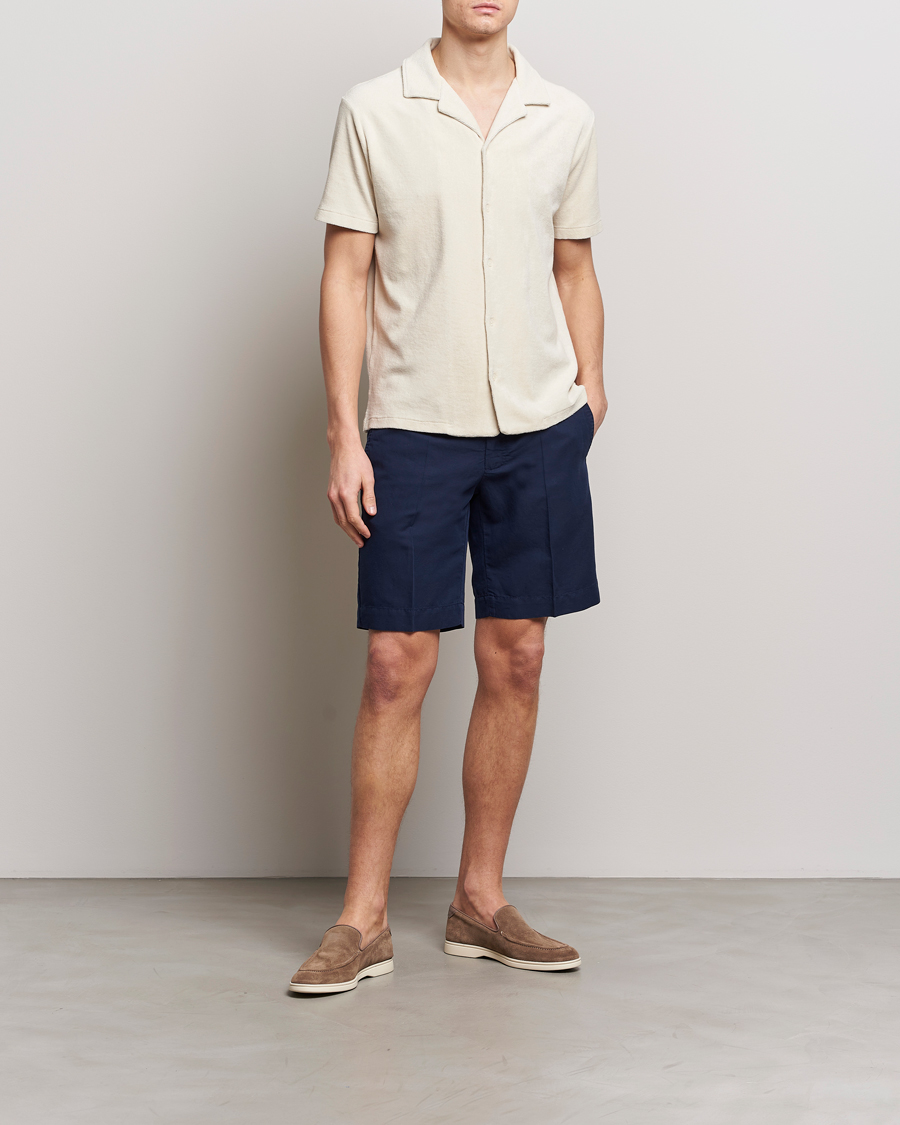 Herren | Hemden | Altea | Terry Bowling Shirt Light Beige
