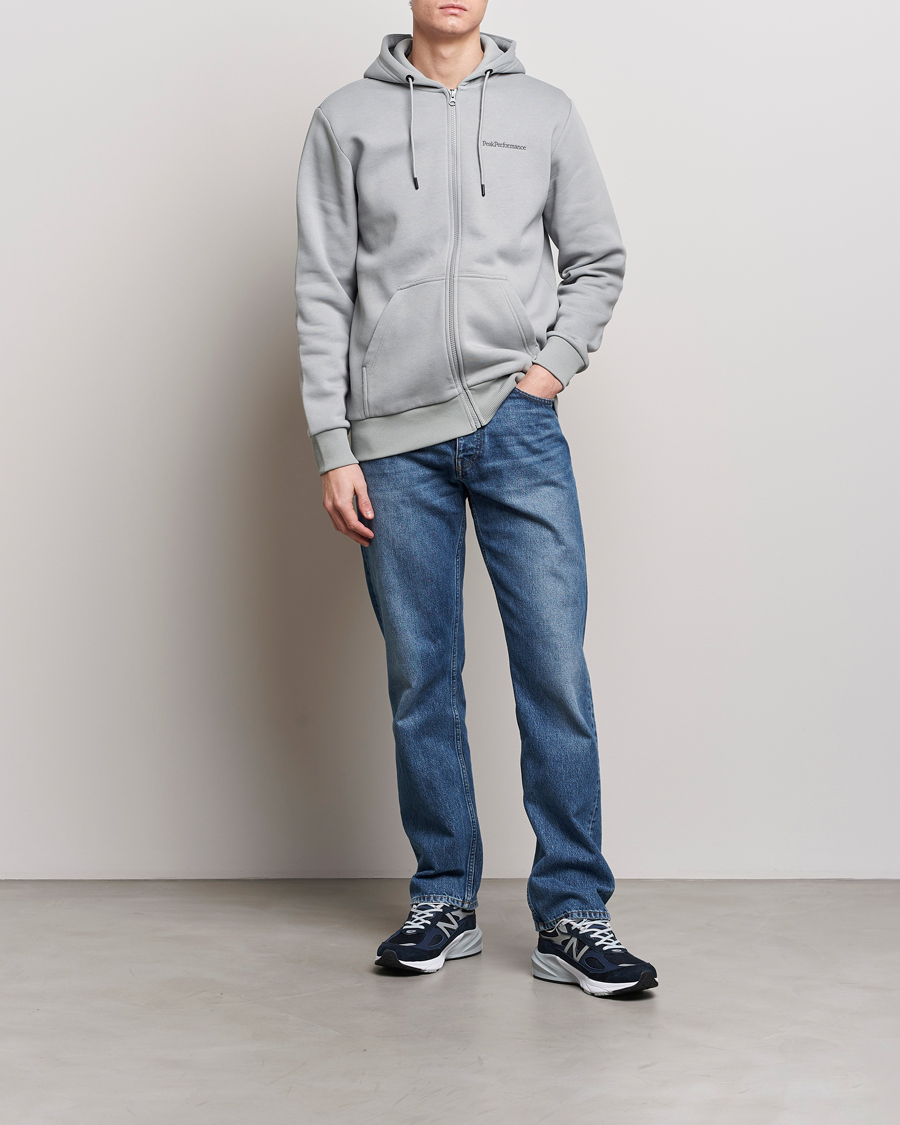 Herren | Pullover | Peak Performance | Original Logo Full Zip Hoodie Desert Blow