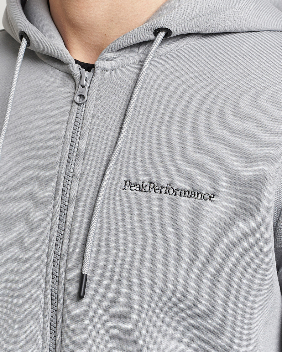 Herren | Pullover | Peak Performance | Original Logo Full Zip Hoodie Desert Blow