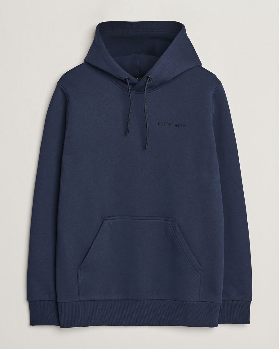 Herren | Pullover | Peak Performance | Original Hoodie Blue Shadow