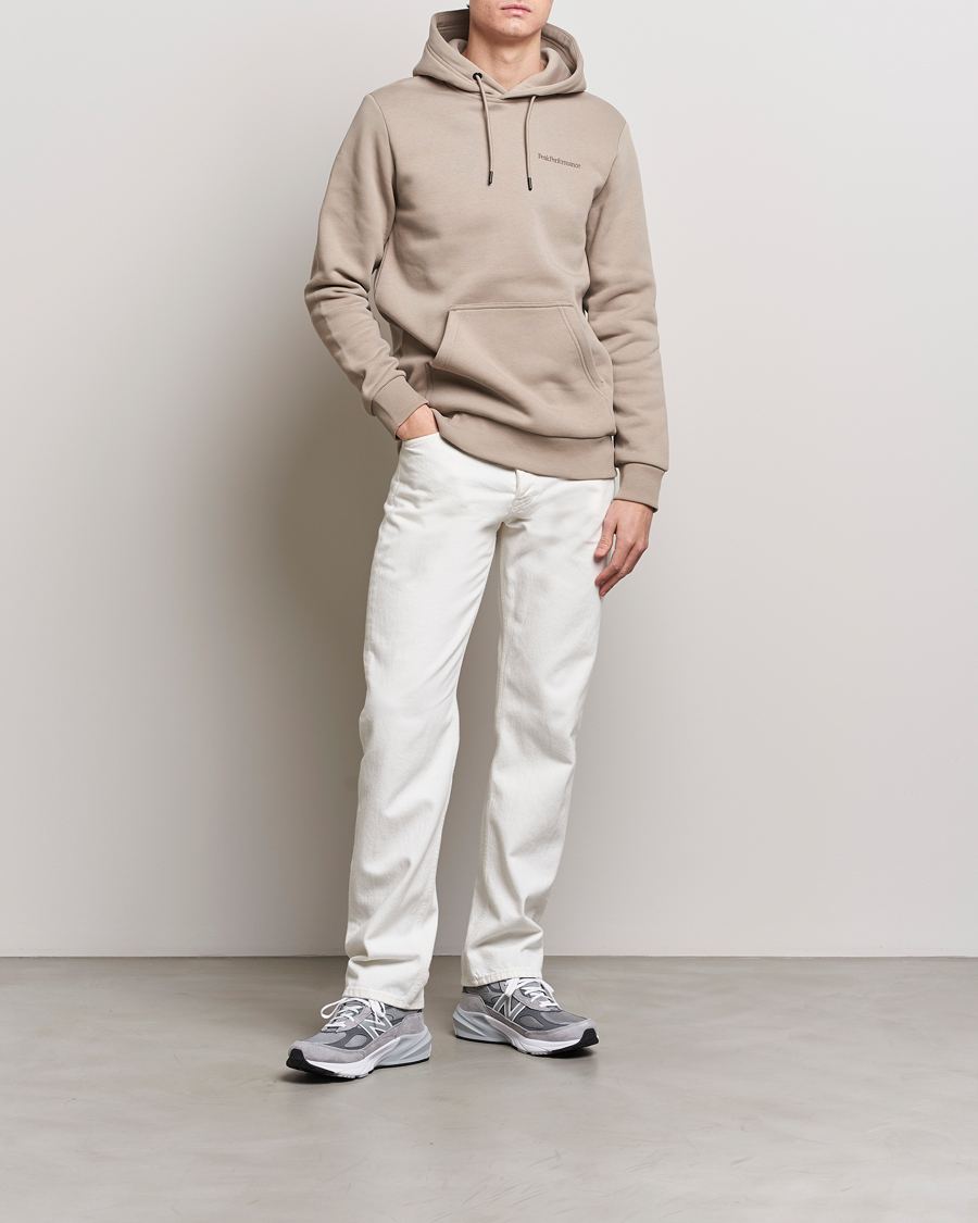 Herren | Pullover | Peak Performance | Original Logo Hoodie Avid Beige