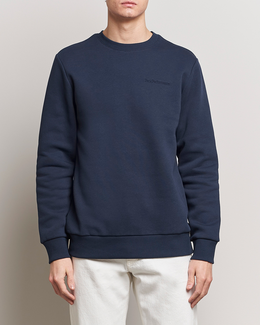 Herren | Pullover | Peak Performance | Original Crew Neck Sweatshirt Blue Shadow
