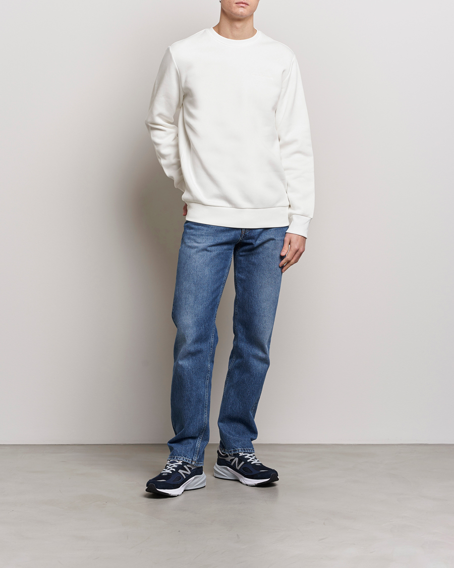 Herren | Pullover | Peak Performance | Original Logo Crew Neck Sweatshirt Off White
