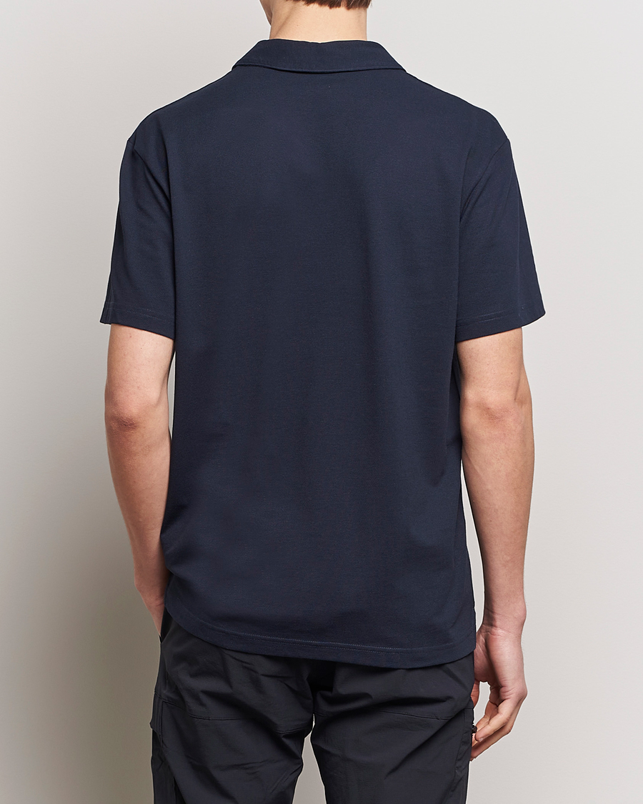 Herren | Poloshirts | Peak Performance | Cotton Coolmax Open Collar Polo Salute Blue