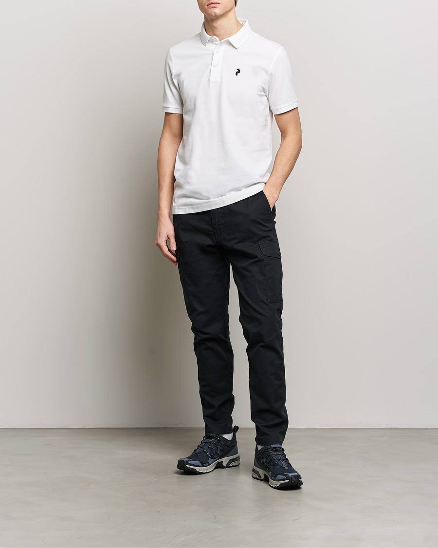 Herren | Poloshirts | Peak Performance | Classic Cotton Polo White