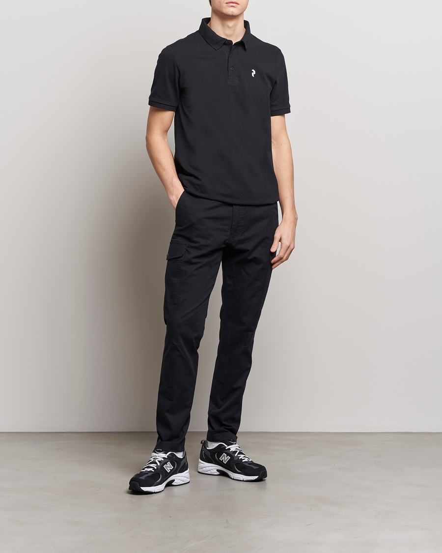 Herren | Poloshirts | Peak Performance | Classic Cotton Polo Black