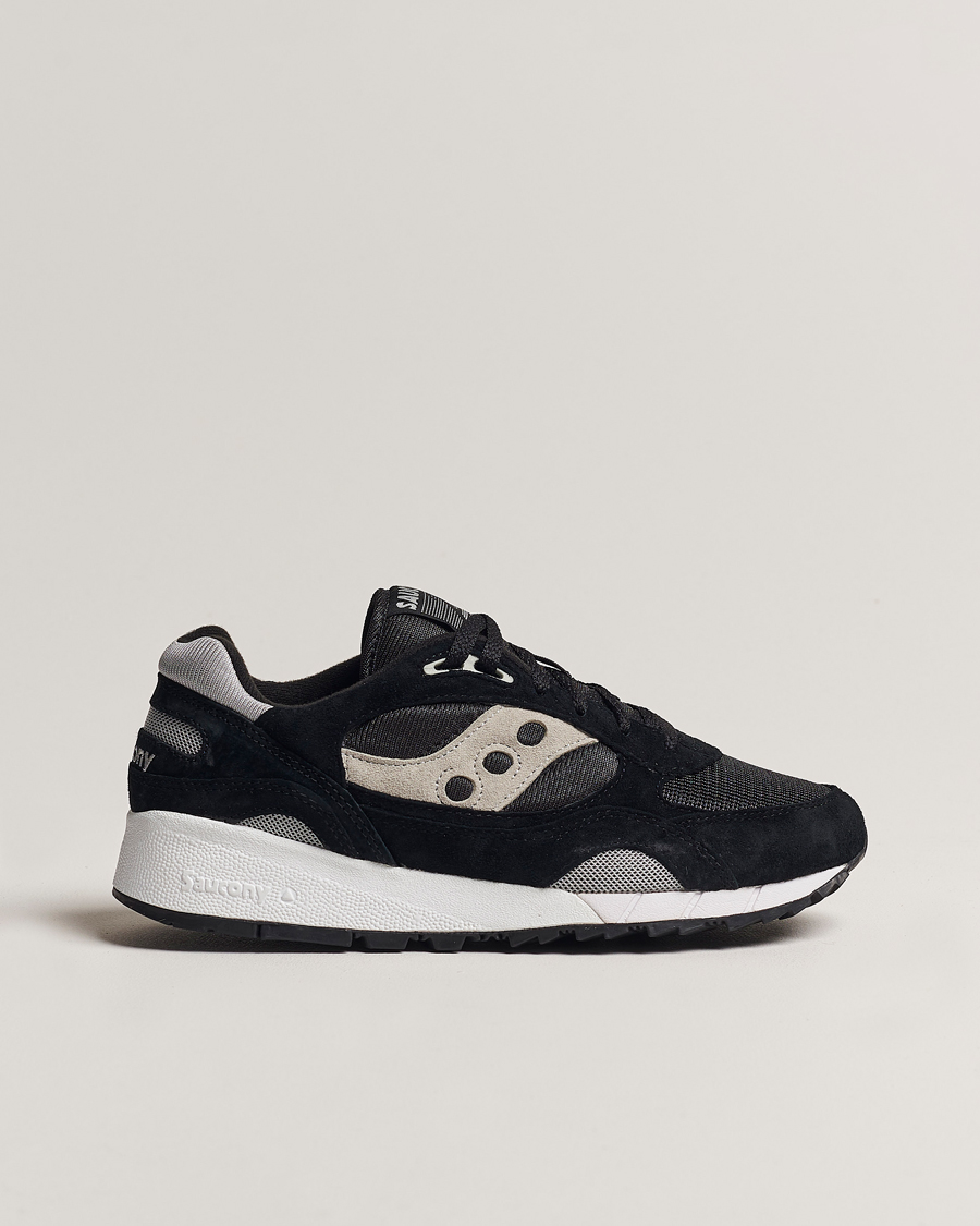 Herren | Saucony Shadow 6000 Sneaker Black/Grey | Saucony | Shadow 6000 Sneaker Black/Grey