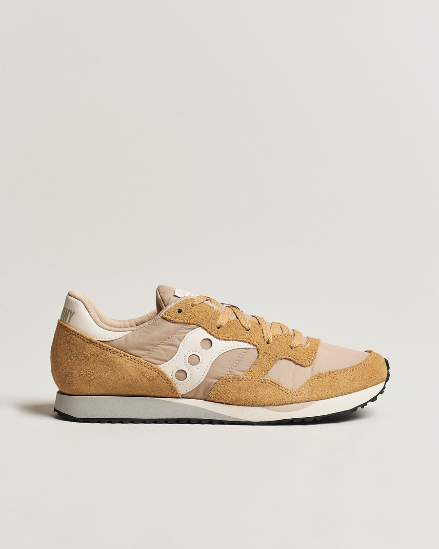 Herren | Saucony DXN Trainer Sneaker Sand/Off White | Saucony | DXN Trainer Sneaker Sand/Off White