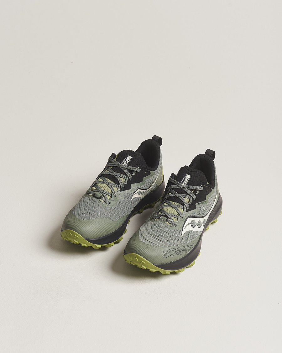 Herren | Active | Saucony | Peregrine 14 Gore-Tex Trail Sneaker Olive