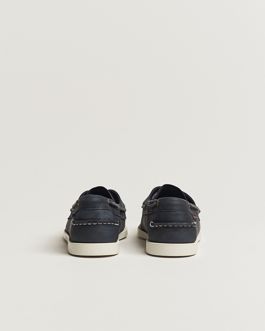 Herren | Segelschuhe | Sebago | Dockside Nubuck Boat Shoe Blue Navy