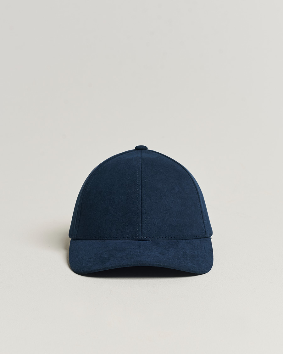 Herren | Varsity Headwear Alcantara Baseball Cap Commodore Blue | Varsity Headwear | Alcantara Baseball Cap Commodore Blue