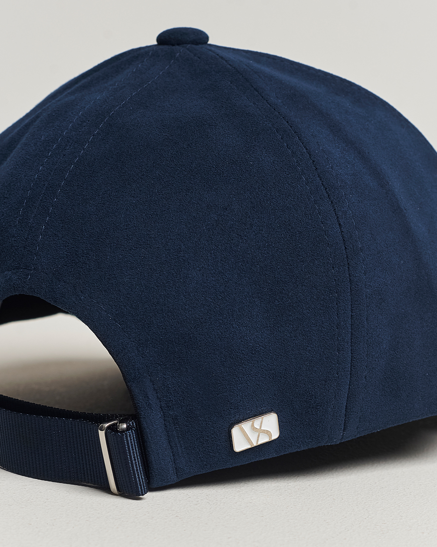 Herren | Varsity Headwear Alcantara Baseball Cap Commodore Blue | Varsity Headwear | Alcantara Baseball Cap Commodore Blue