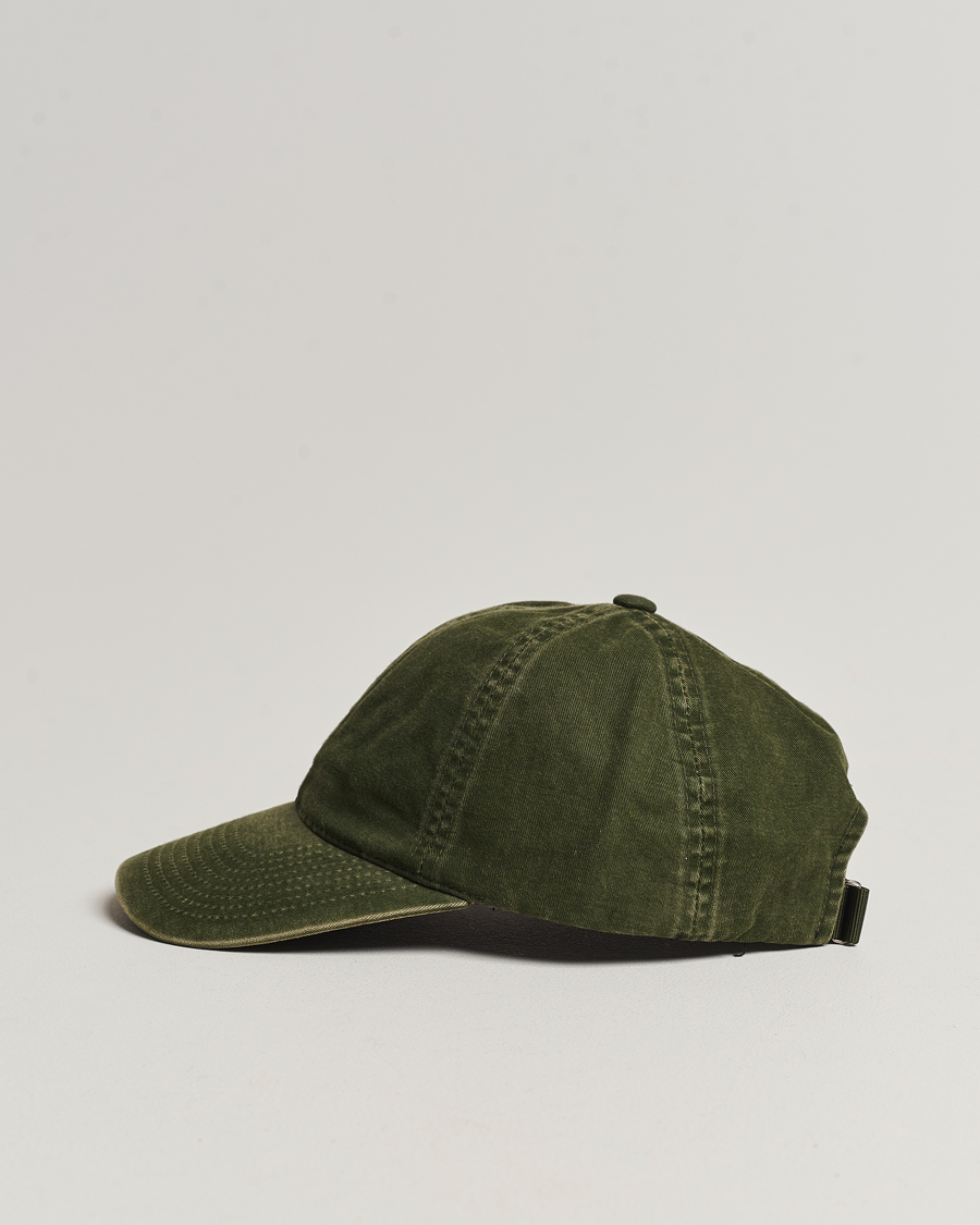 Herren | Accessoires | Varsity Headwear | Washed Cotton Baseball Cap Green