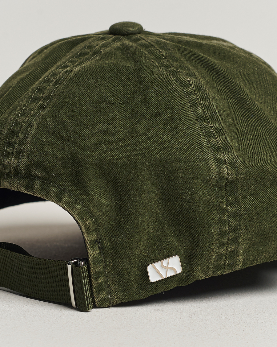 Herren | Varsity Headwear Washed Cotton Baseball Cap Green | Varsity Headwear | Washed Cotton Baseball Cap Green