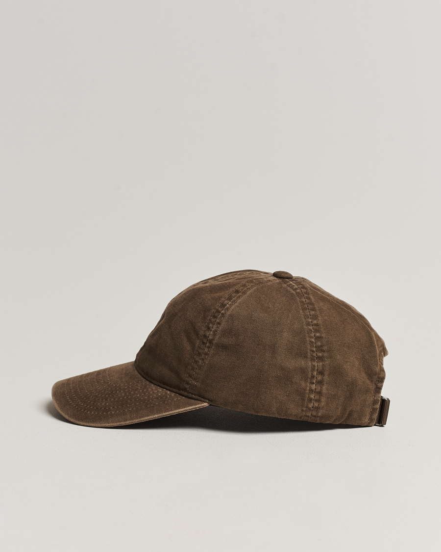 Herren |  | Varsity Headwear | Washed Cotton Baseball Cap Dark Beige