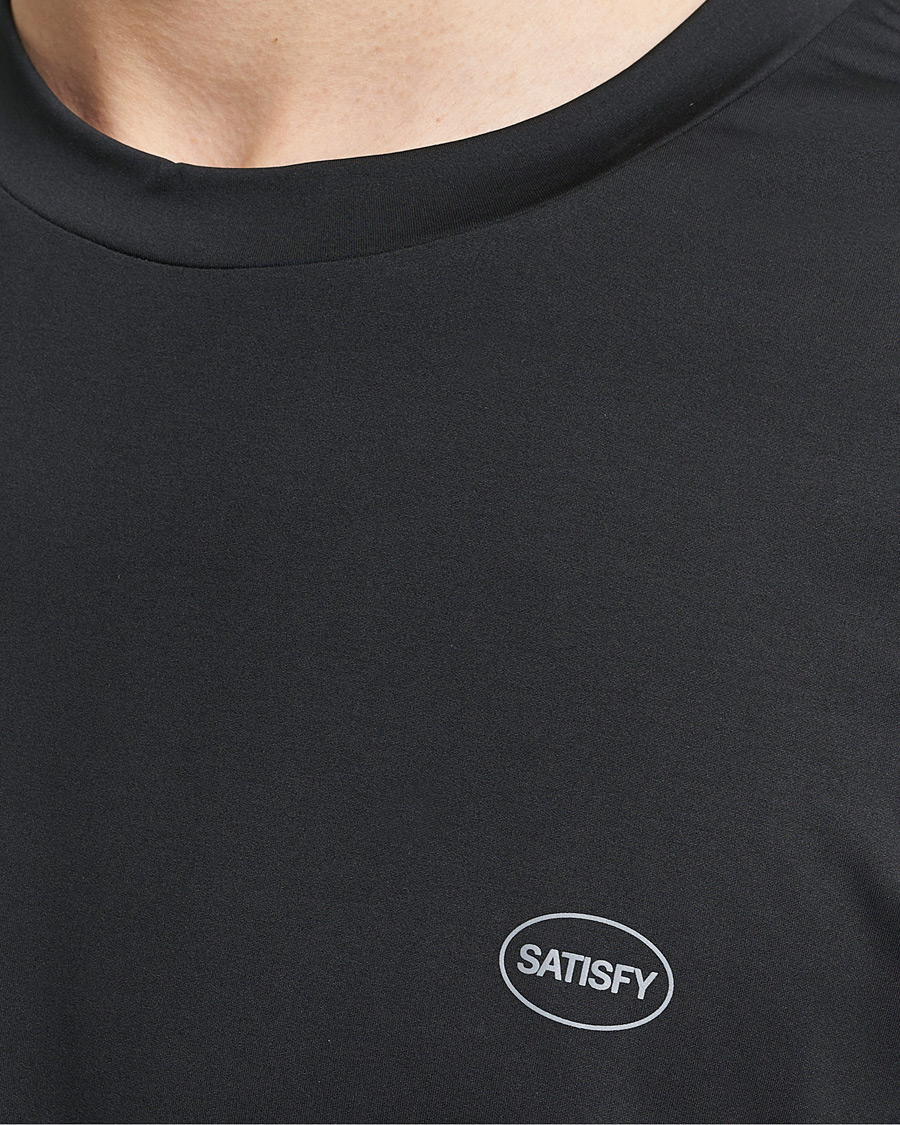 Herren | T-Shirts | Satisfy | AuraLite Muscle Tee Black