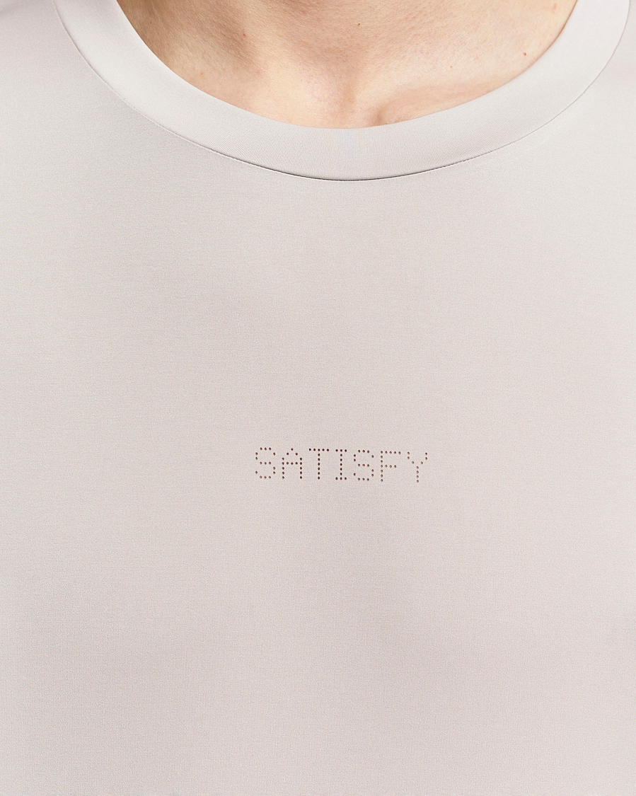 Herren | T-Shirts | Satisfy | AuraLite Air T-Shirt Mineral Dolomite