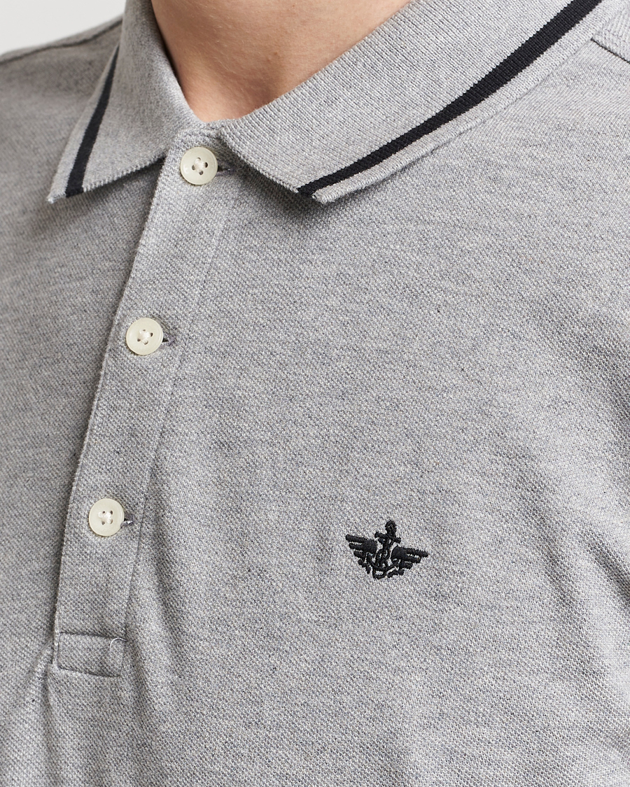Herren | Poloshirts | Dockers | Original Cotton Polo Mid Grey Heather
