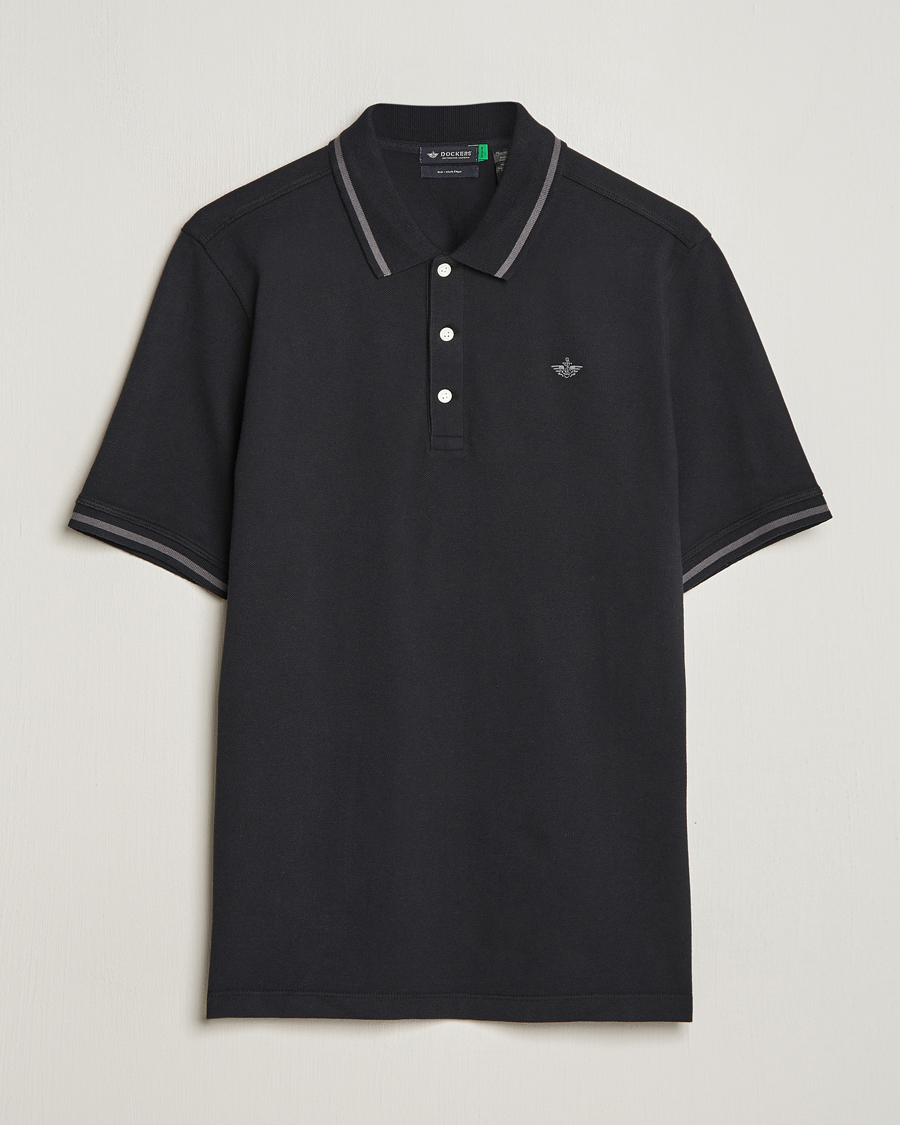 Herren | Poloshirts | Dockers | Original Cotton Polo Black