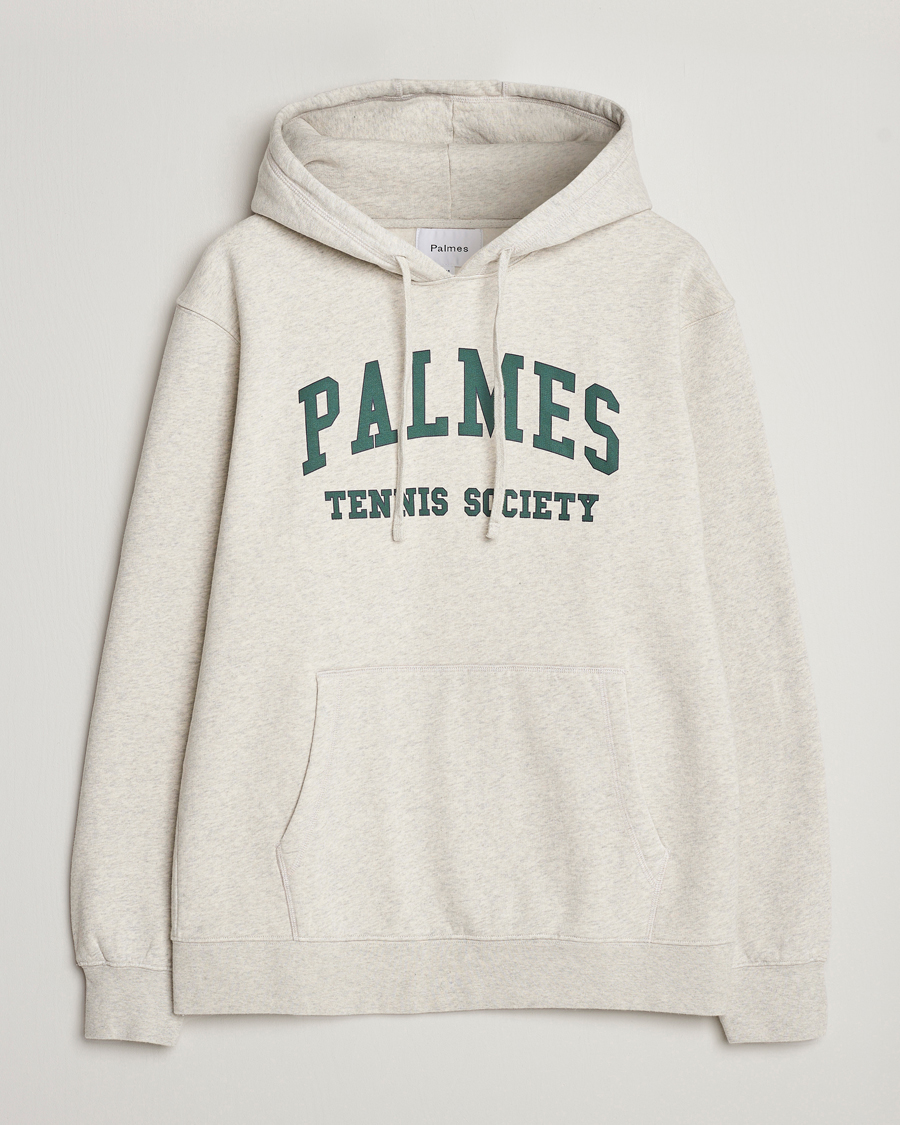 Herren | Pullover | Palmes | Mats Hooded Sweatshirt Oatmeal
