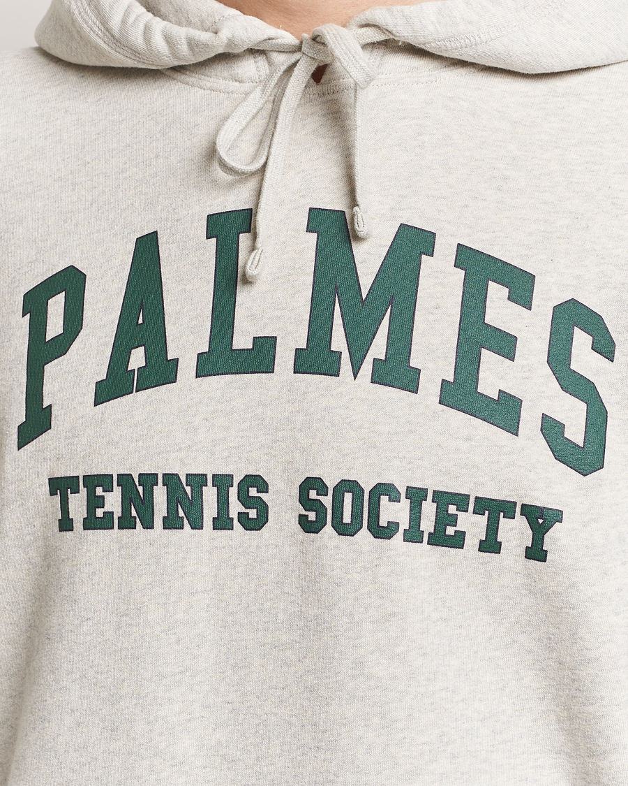 Herren | Pullover | Palmes | Mats Hooded Sweatshirt Oatmeal