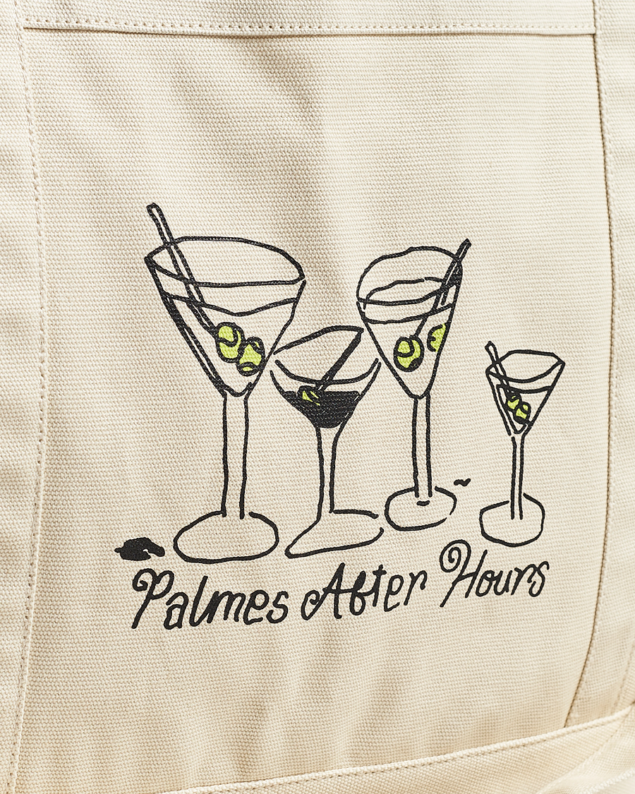 Herren | Palmes Martini Zip Tote Bag Off White | Palmes | Martini Zip Tote Bag Off White