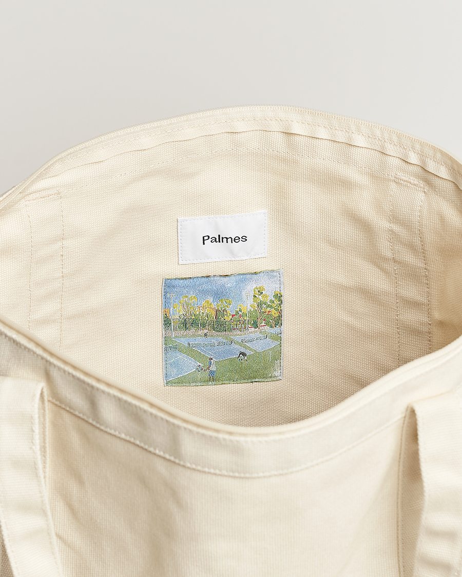 Herren | Palmes Martini Zip Tote Bag Off White | Palmes | Martini Zip Tote Bag Off White