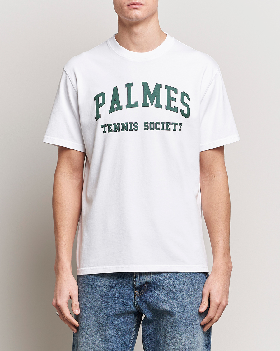 Herren | T-Shirts | Palmes | Ivan T-Shirt White