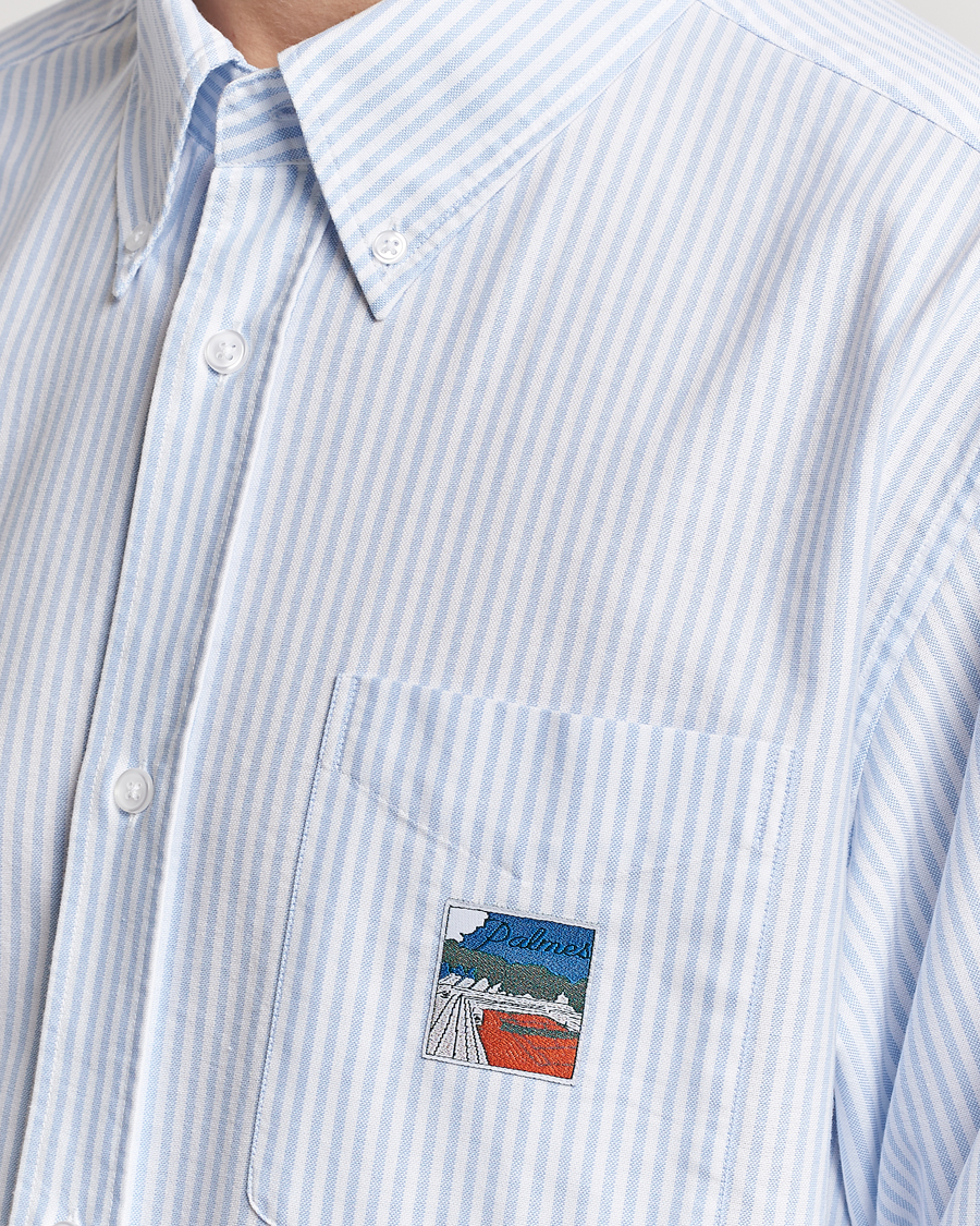 Herren | Hemden | Palmes | Deuce Oxford Shirt Light Blue Stripe