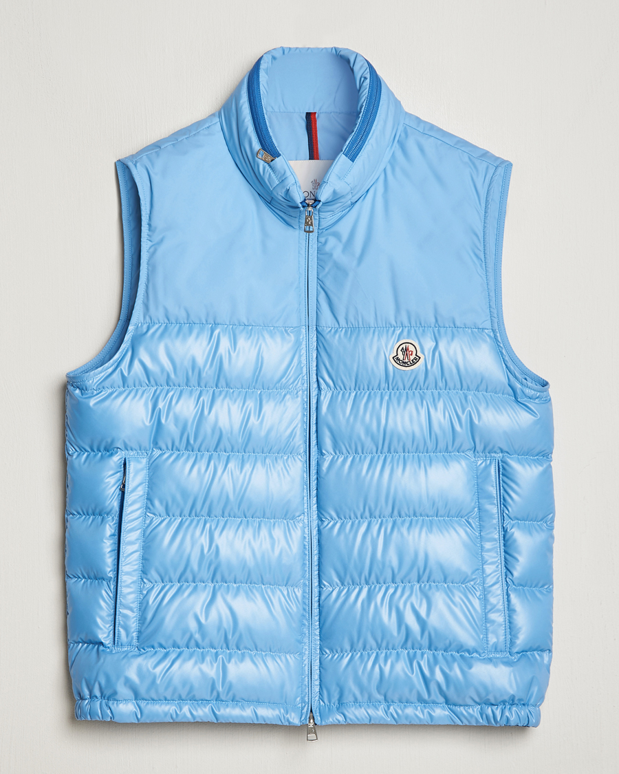 Herren | Jacken | Moncler | Cerces Down Vest Light Blue