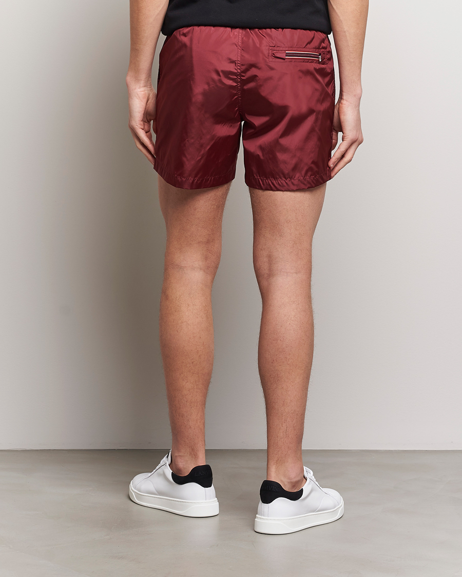 Herren | Badehosen | Moncler | Nylon Swim Shorts Burgundy