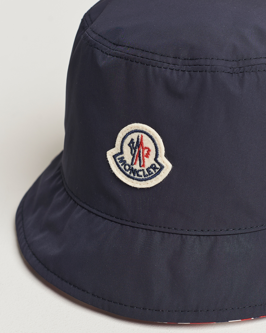 Herren | Moncler Nylon Bucket Hat Navy | Moncler | Nylon Bucket Hat Navy