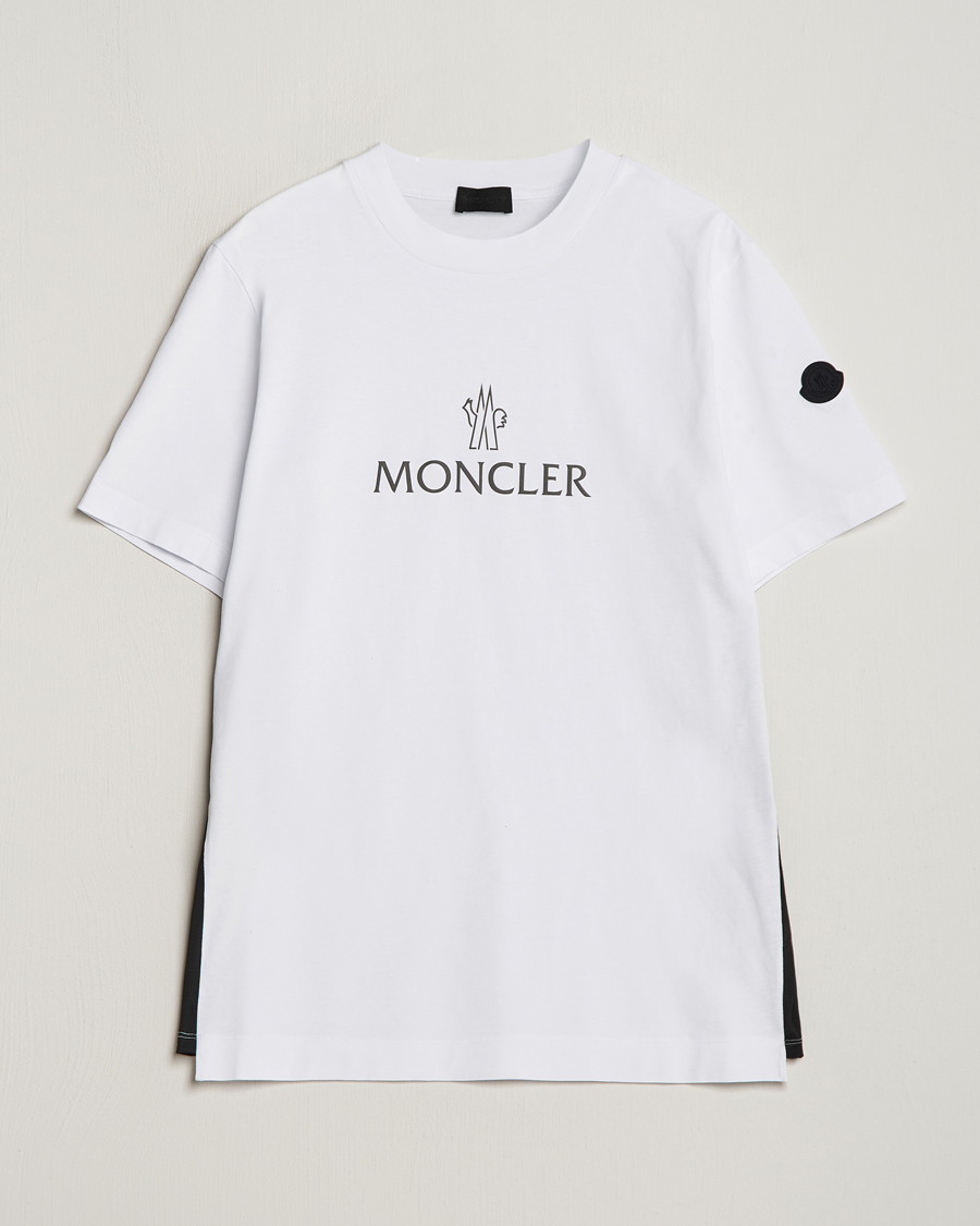 Herren | T-Shirts | Moncler | Reflective Logo T-Shirt White